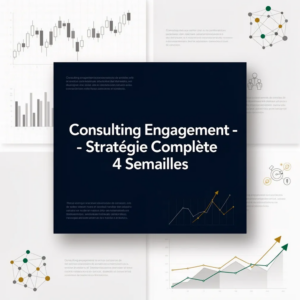 Consulting Engagement - Stratégie Complète 4 Semaines